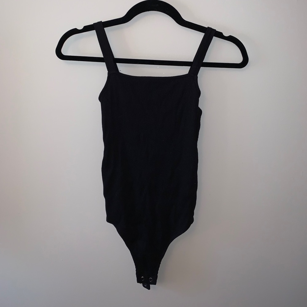 Black Bodysuit with caged back